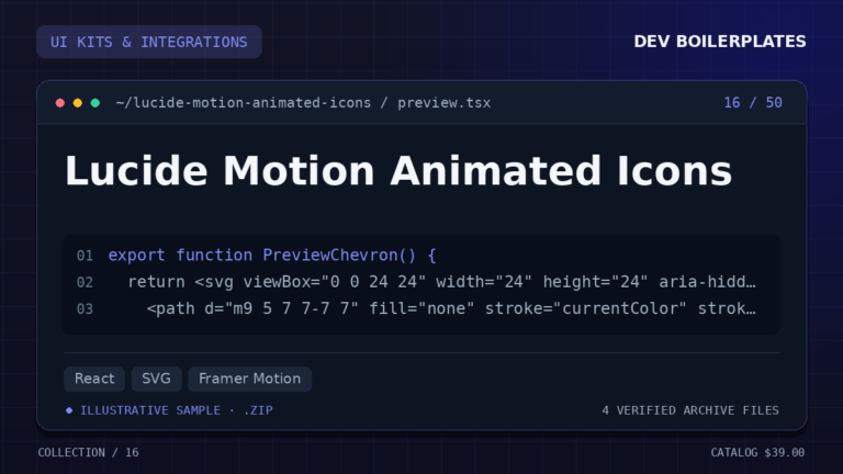 Lucide Motion Animated Icons — product artwork